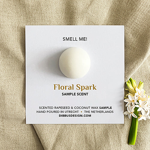 Floral Spark Sample Card