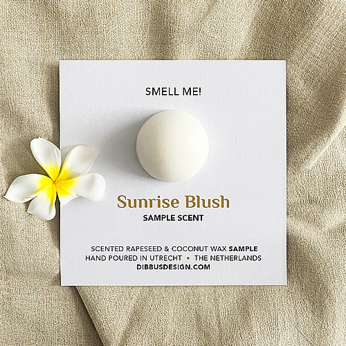 Sunrise Blush Sample Card